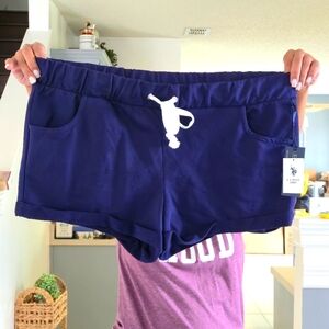 Women's Polo Navy Blue Shorts